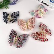 Double Layer Hollow Butterfly Hair Clip