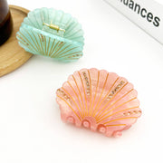 Crystal Shell Claw Clip, Ocean Creatures Hair Clip