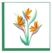Bird of Paradise Quilling Card
