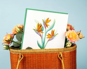 Bird of Paradise Quilling Card