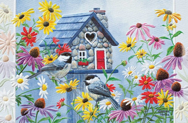 Tweetheart Cottage Thank You Greeting Card