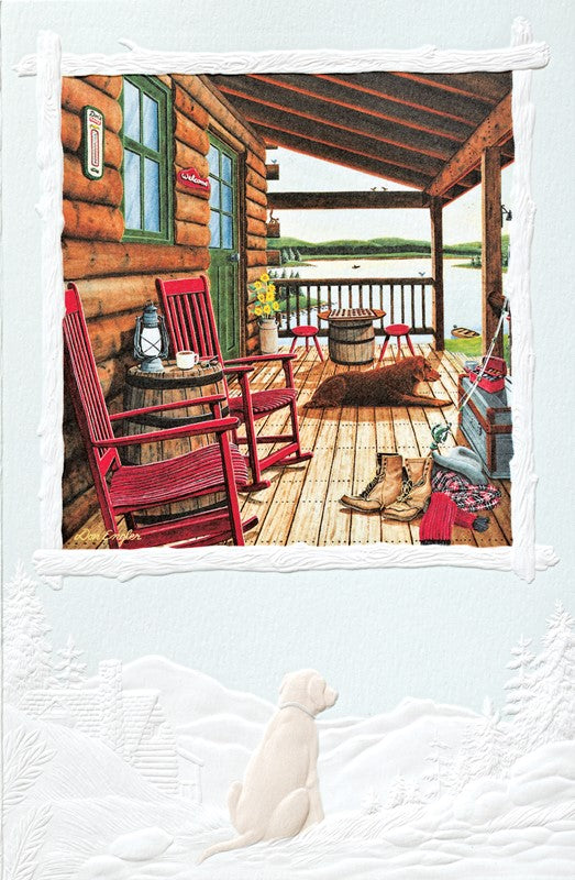 Days End Birthday Greeting Card