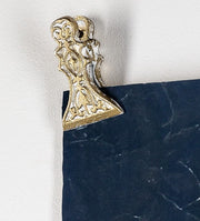 4" Cast Iron Gold Clip