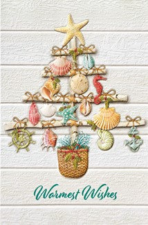 Sea Shell Menagerie 16 Deluxe Boxed Christmas Cards