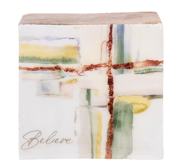 Inspirational Watercolor Art Blocks