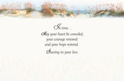 Sea Breeze Sympathy Greeting Card