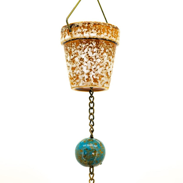 76" Bucket Rain Chains, 6 Styles