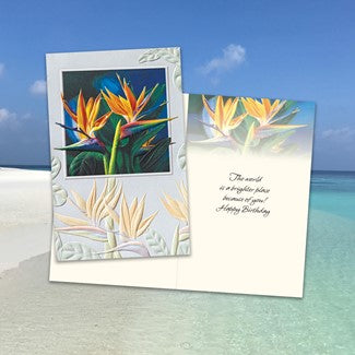 Birds of Paradise Greeting Card