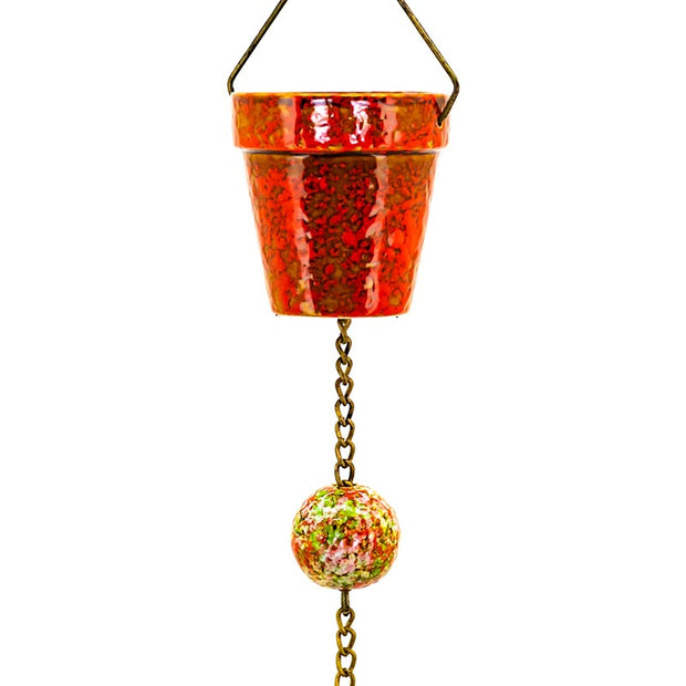 76" Bucket Rain Chains, 6 Styles