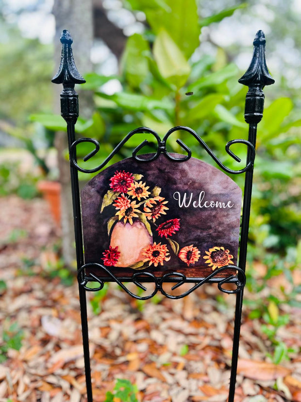 Sunflower Steve Garden Sign