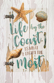 Life By The Coast Friendship Greeting Card