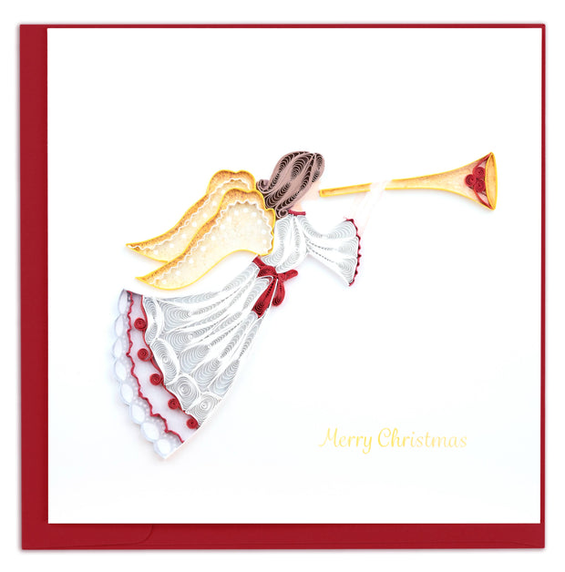 Christmas Angel Quilling Card (New 2023)