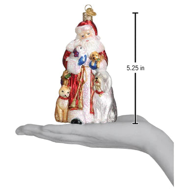 Santa's Furry Friends Ornament