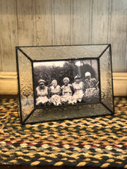 Vintage Glass Picture Frame