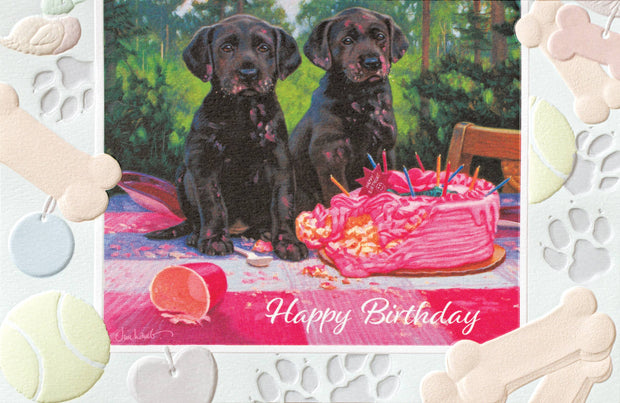 Birthday Bandits Greeting Card