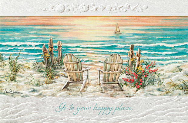 Life is Better at the Beach Birthday Greeting Card