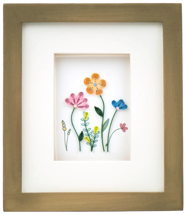 Quilling Enclosure Frame, Gold
