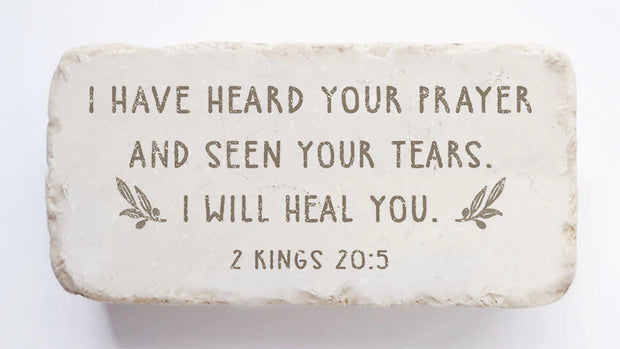 2 King 20:5 Scripture Stone