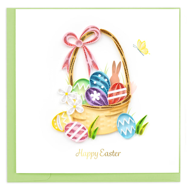 Easter Basket Greeting Card