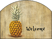 Pineapple Garden Sign