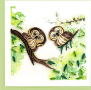Owlets Quilling Card