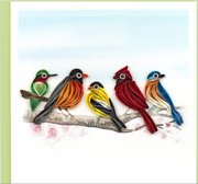 Song Birds Quilling Card