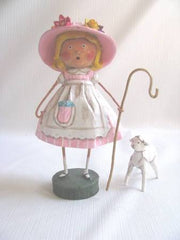 Little Bo Peep with Baby Sheep by Lori Mitchell